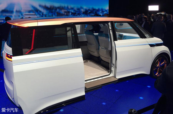 大众Budd-e电动概念车 于CES展正式发布