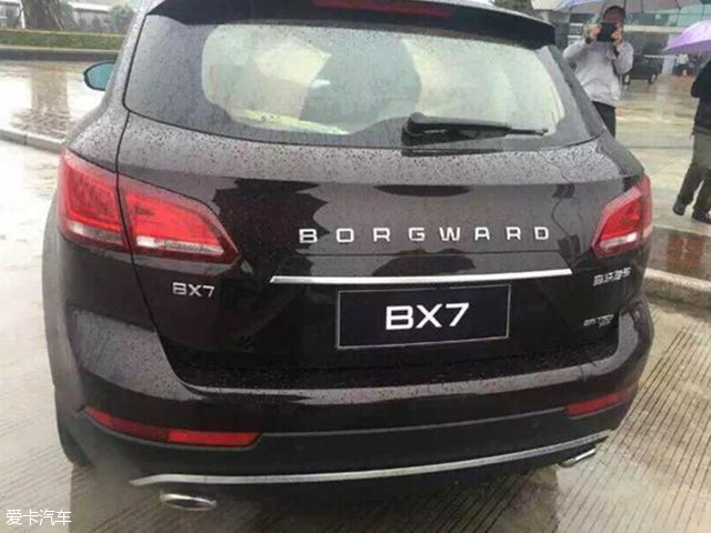 国产宝沃BX7无伪实车照 将北京车展上市