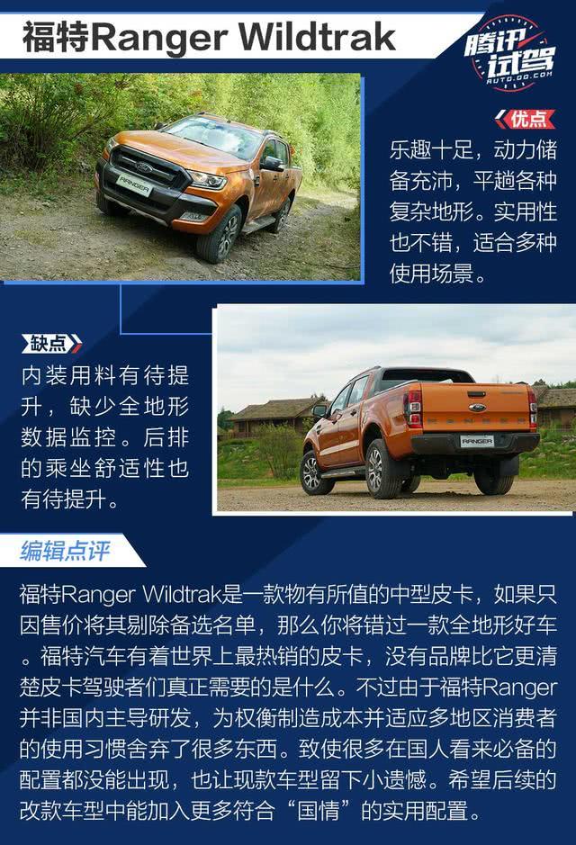 从工具到生活方式 试驾福特Ranger Wildtrak