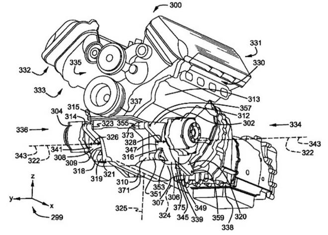 福特全新动力总成的专利申报图