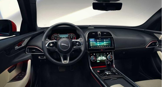 捷豹XE中期改款车型官图发布 内饰及配置优化