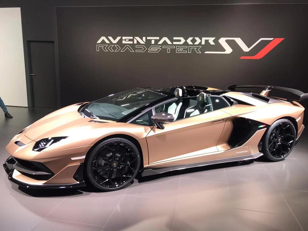 售829.6758万 Aventador SVJ敞篷版发布