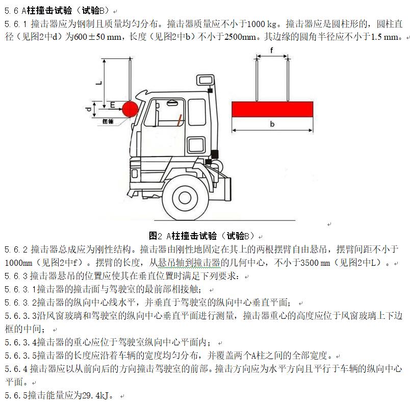 商用车驾驶室标准