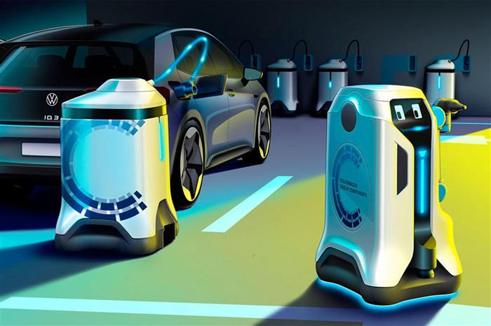 电池，大众充电机器人,自动驾驶充电方案