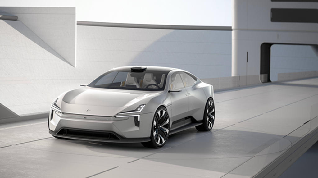 采用全新设计理念 主打环保和科技 极星Precept概念车全球首发