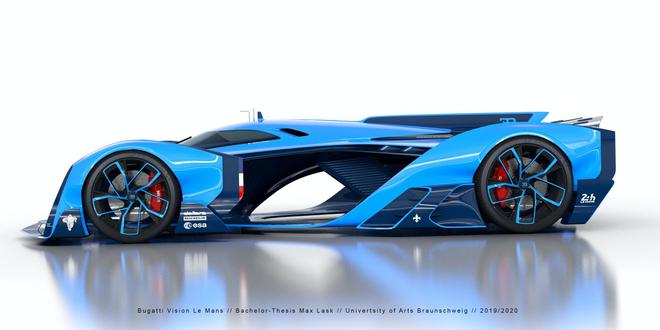 传布加迪10月发布首款纯电动超跑赛车 借用Rimac电动动力总成