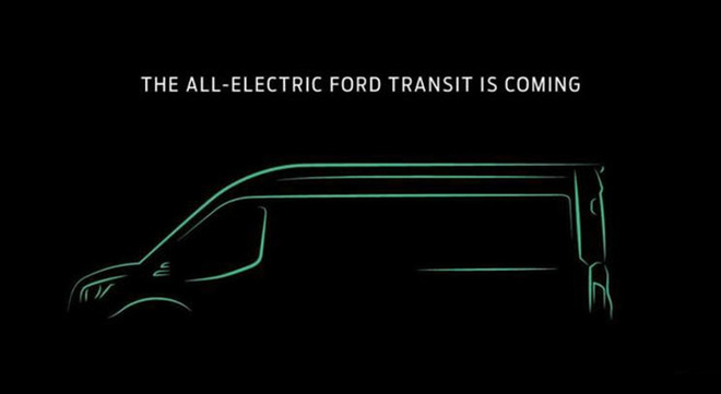 面向全球销售 福特纯电Transit将于11月发布