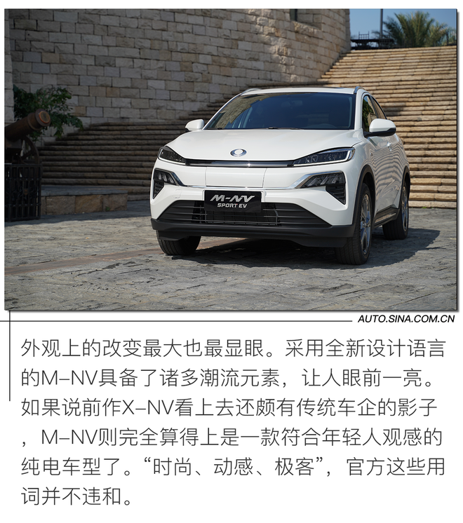 运动又时尚的小型纯电SUV? 试驾东风本田M-NV